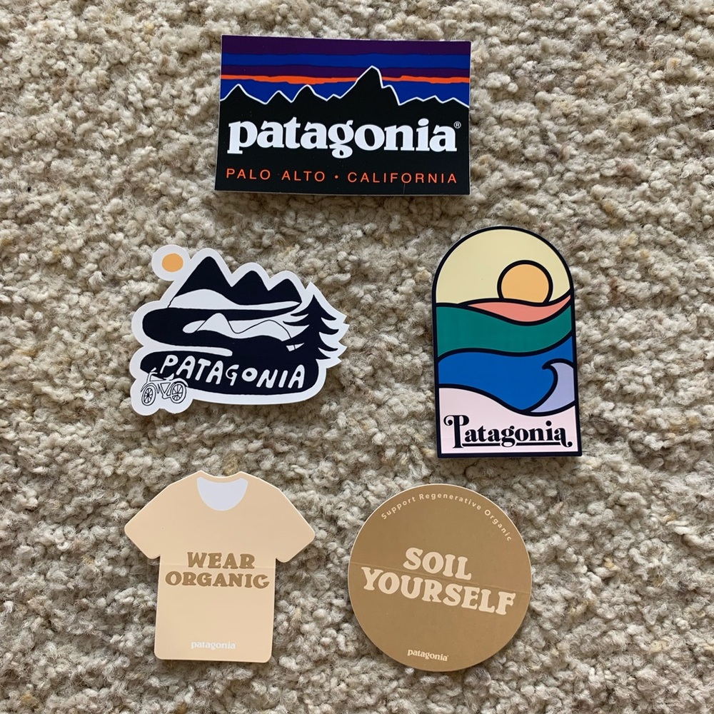 Patagonia sticker bundle